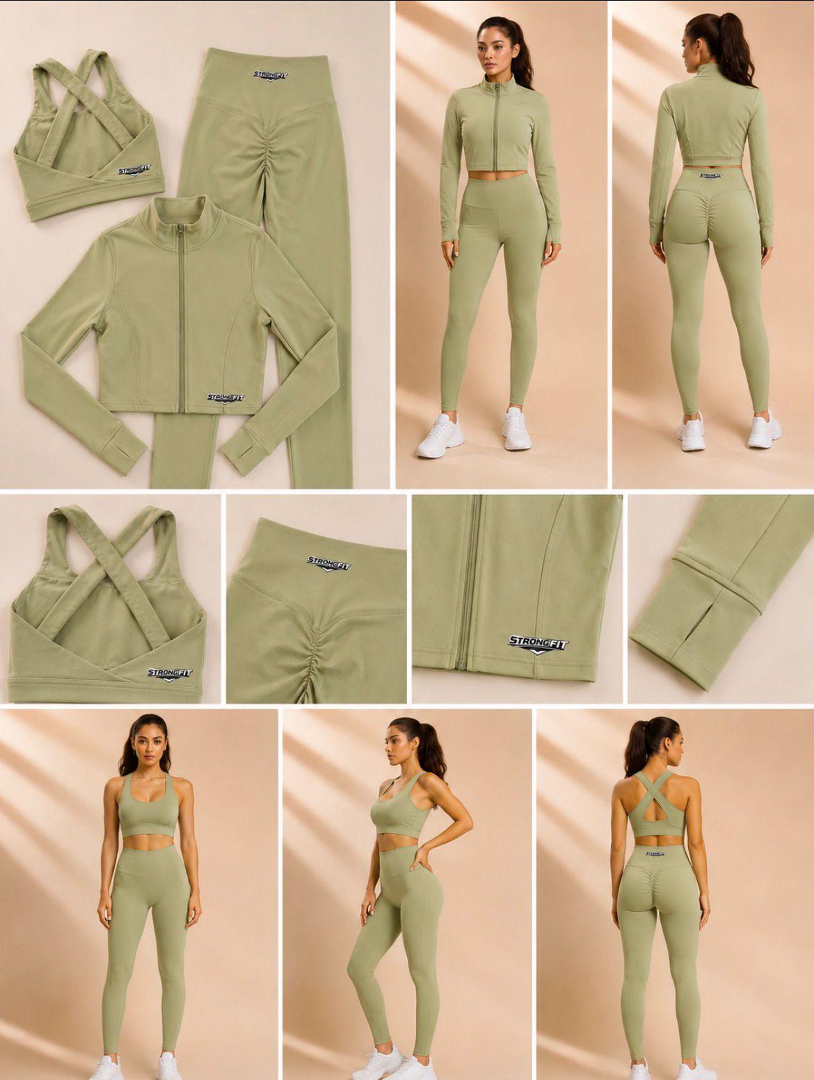 Conjunto Comfortlux verde oliva