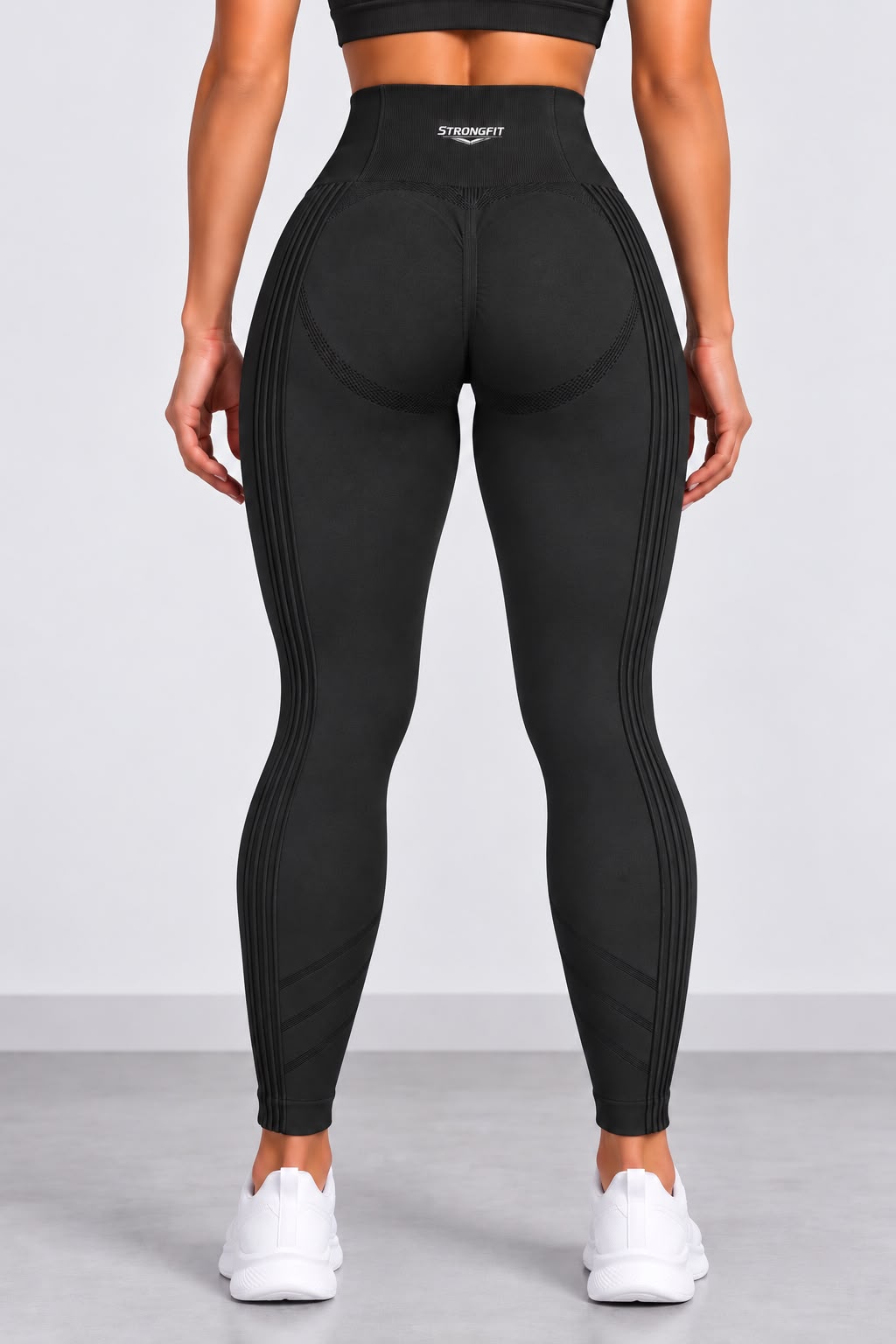 Leggings tobillero color negro ideal para Yoga y Pilates