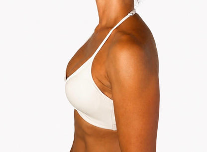 Sujetador deportivo comfortlux de color marfil