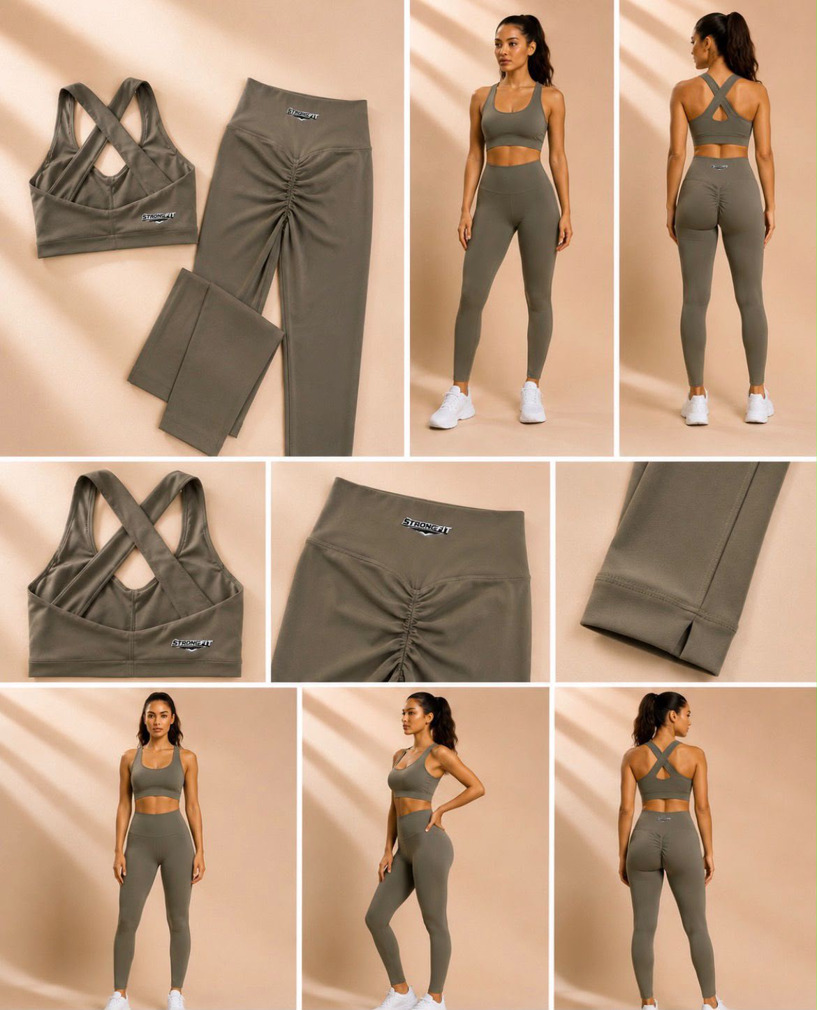 Conjunto Comfortlux verde militar