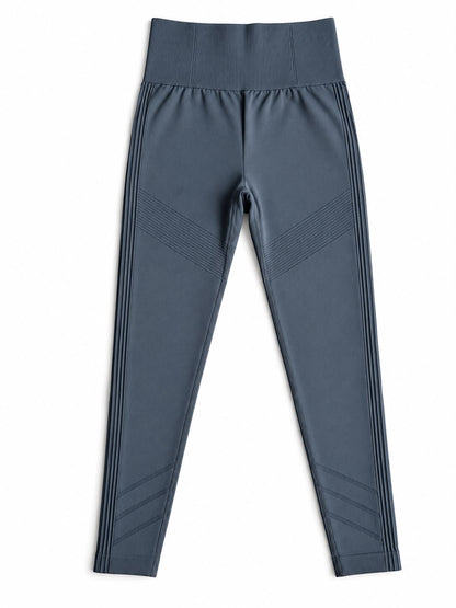 Leggings tobillero color gris azulado ideal para Yoga y Pilates