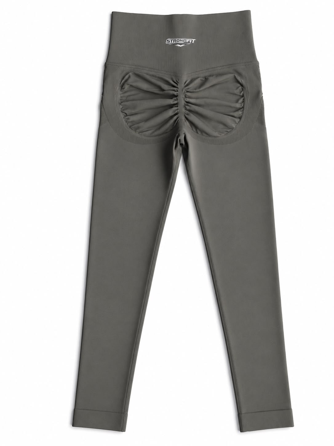 Leggings tobillero gris verdoso