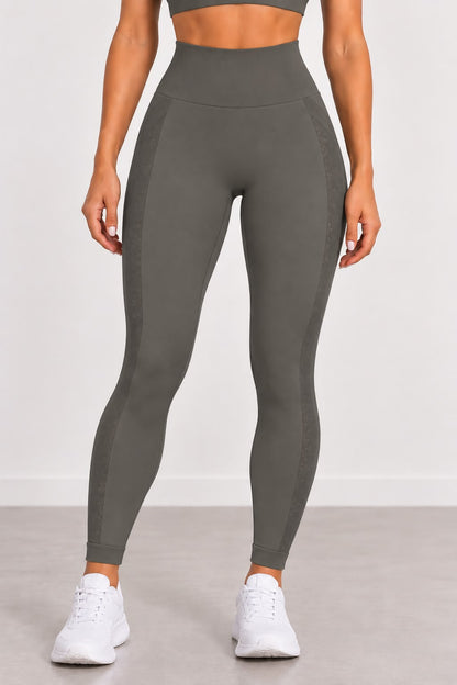 Leggings tobillero gris verdoso