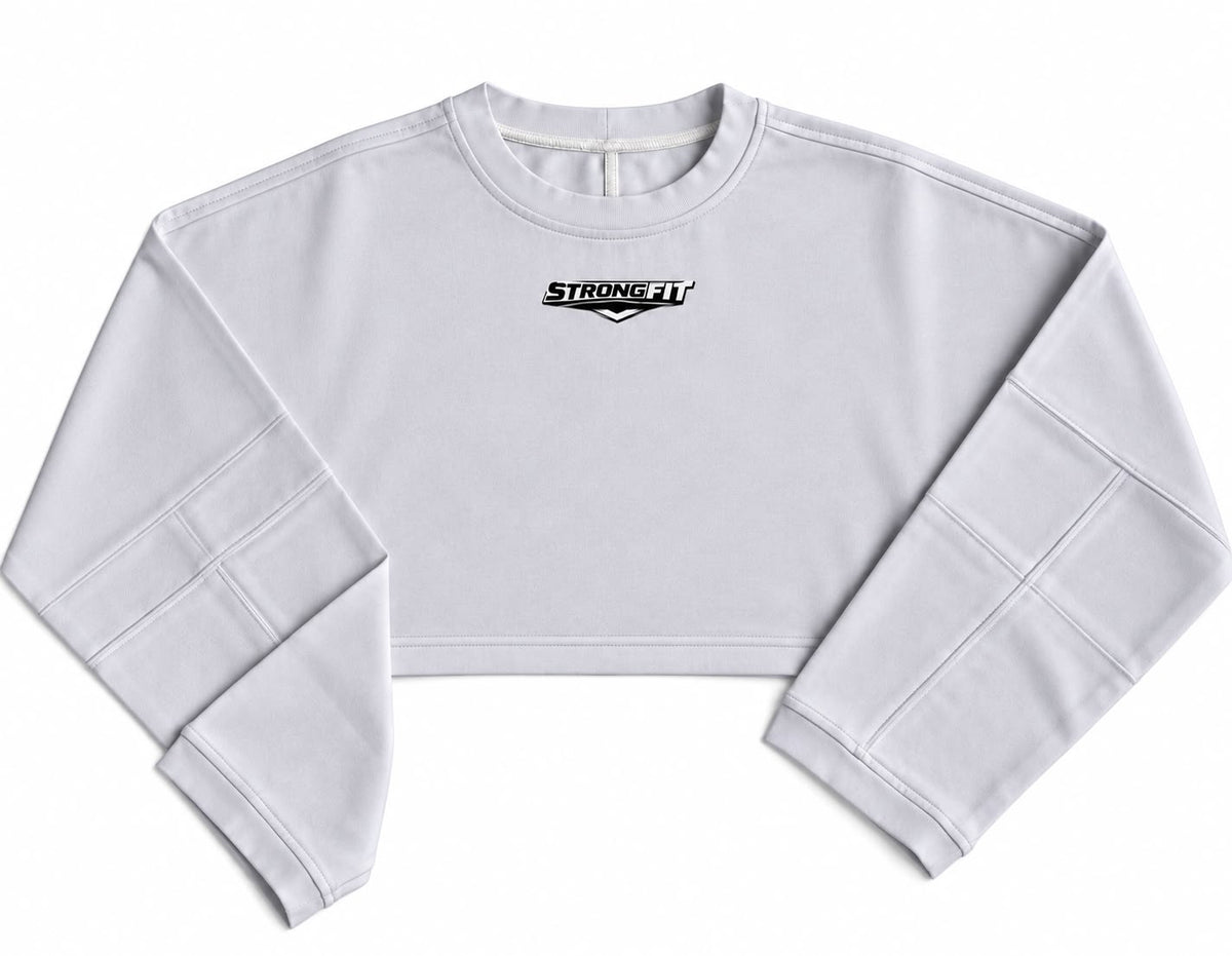 Sudadera de algodón Gris Perla