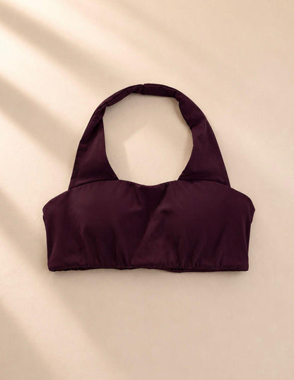 Sujetador deportivo comfortlux de color violeta