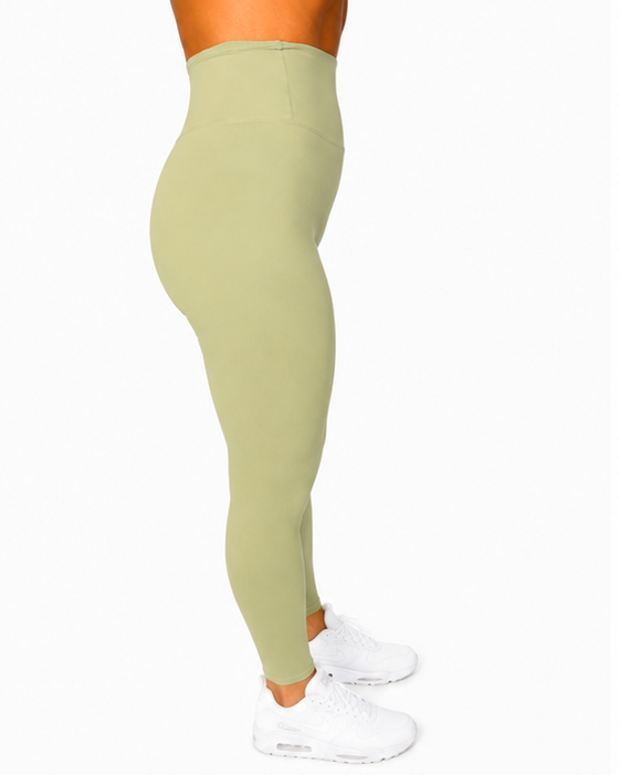 Leggings tobillero high rise Comfortlux verde oliva