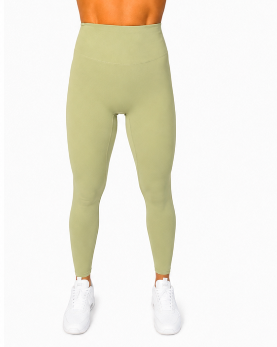 Leggings tobillero high rise Comfortlux verde oliva